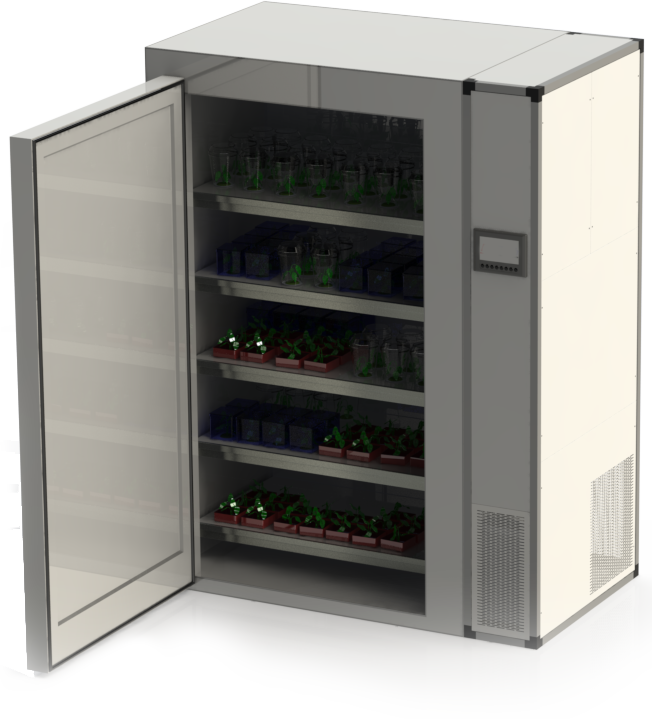 PG-1X series single-door, shelf climate chambers minimize the possibility of stress in your experimental environment with its patented Nordham® technology, allowing you to obtain the healthiest test results in your studies. PG-1X